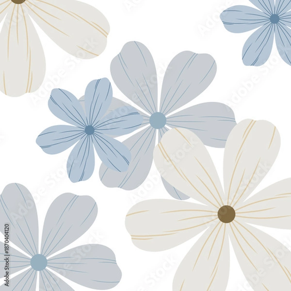 Obraz seamless floral pattern