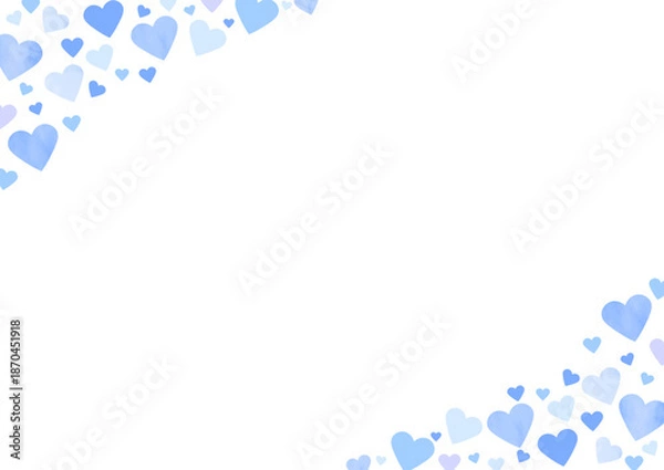 Obraz バレンタインのかわいいフレーム