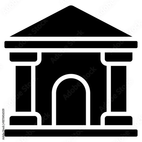 Obraz Courthouse Icon