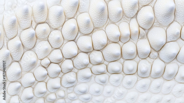 Obraz A white, rugged, scaly background image