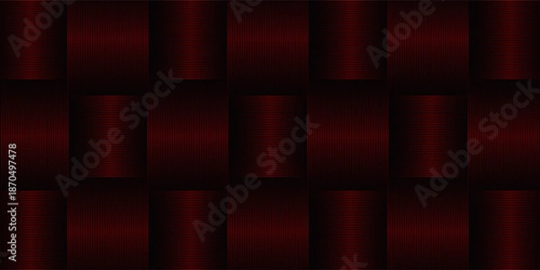 Obraz abstract black and red stripes line gradient background