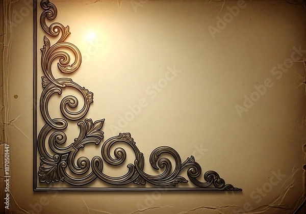 Fototapeta Gilded Corner