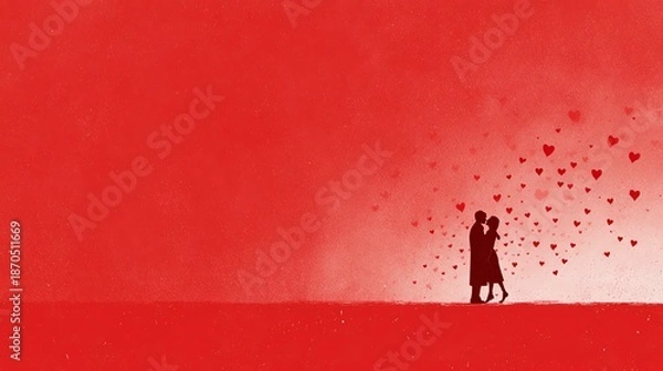 Obraz Valentine's Day background image