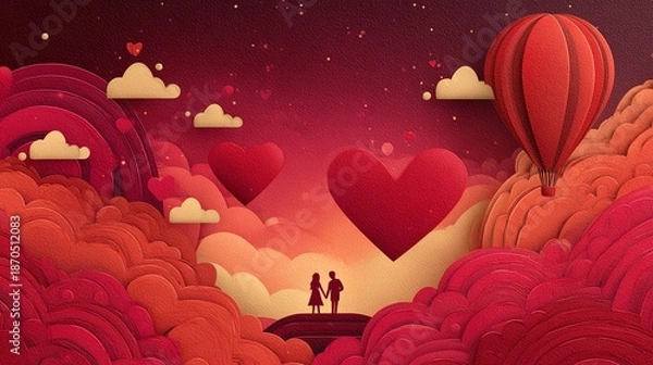Obraz Valentine's Day background image