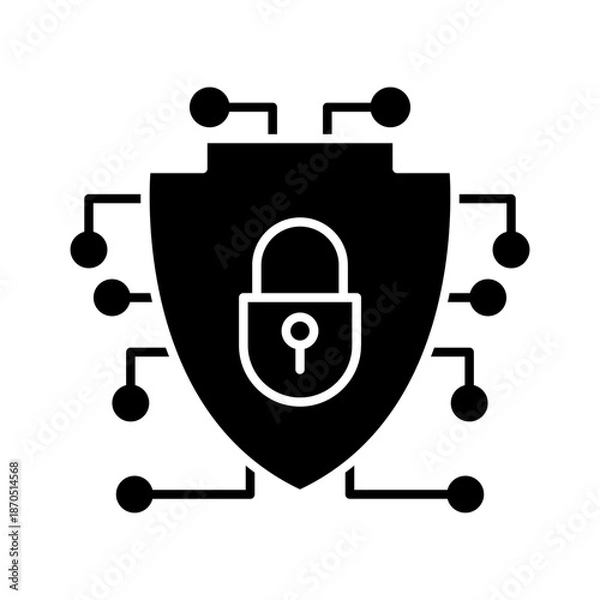 Fototapeta Protection icon