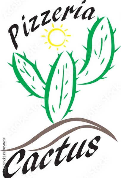 Obraz Pizzeria Cactus