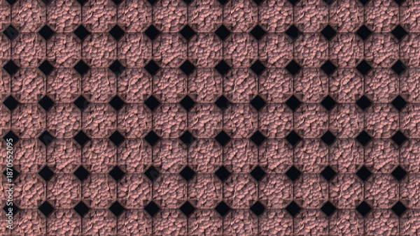 Obraz Abstract organic textured geometric pattern background