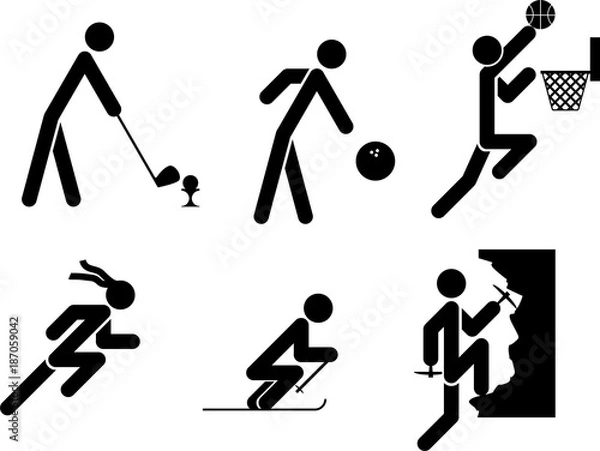 Obraz Sport Icon Set