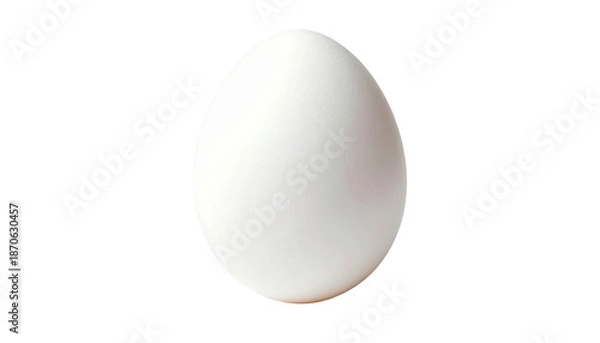 Fototapeta Easter egg isolated on solid white background3