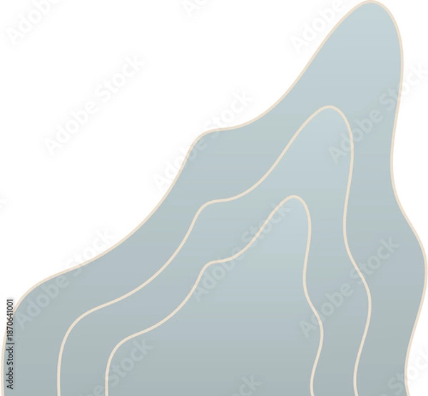 Obraz 전통 명절 산 일러스트