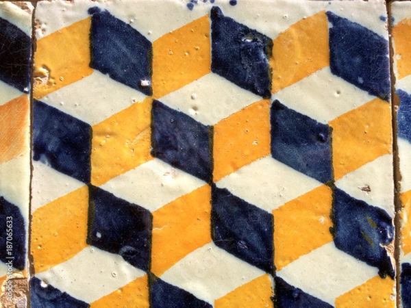 Obraz Textura de cubos