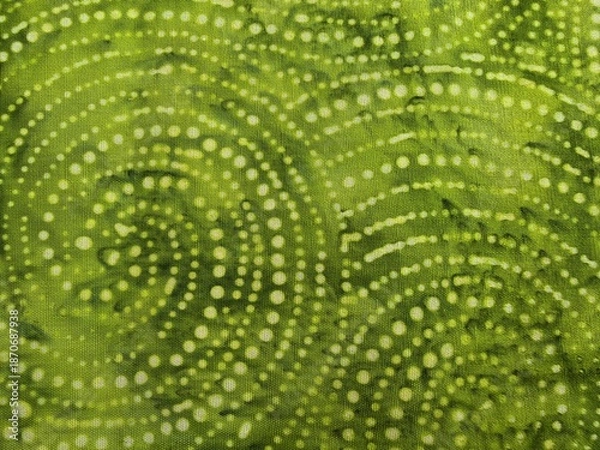 Obraz abstract green background with circles
