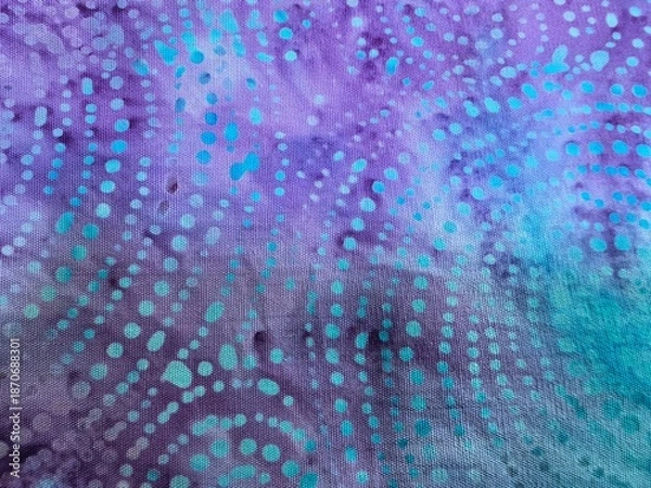 Obraz purple water drops