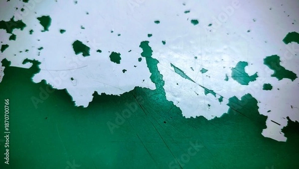 Obraz green paint background