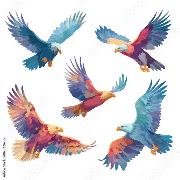 Fototapeta eagle vector
