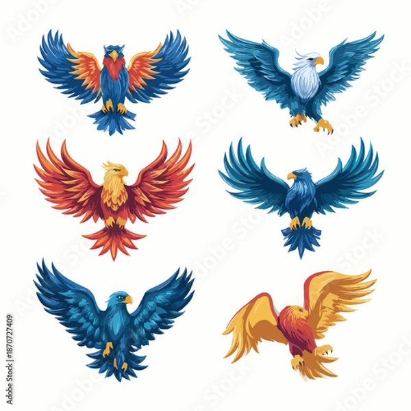 Fototapeta eagle vector