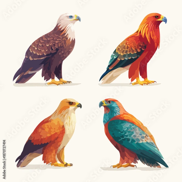 Fototapeta eagle vector