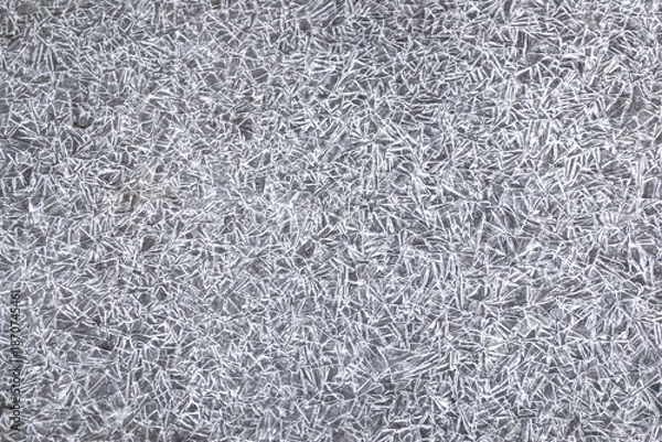 Obraz Frozen mountain stream in winter