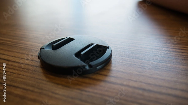 Fototapeta Lens cap for camera.