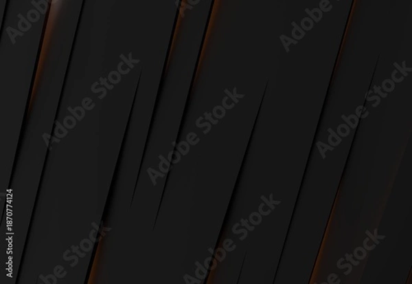 Obraz abstract black lines background
