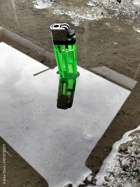 Obraz old street lamp