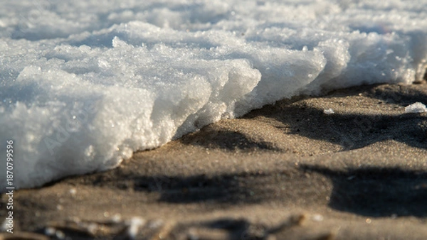 Fototapeta Klimawandel Eis schmelzen