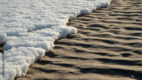 Fototapeta Klimawandel Eis schmelzen