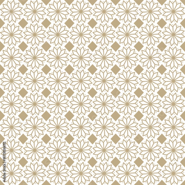Obraz Floral elegant seamless pattern design background