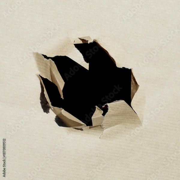 Obraz Papier / zerrissen