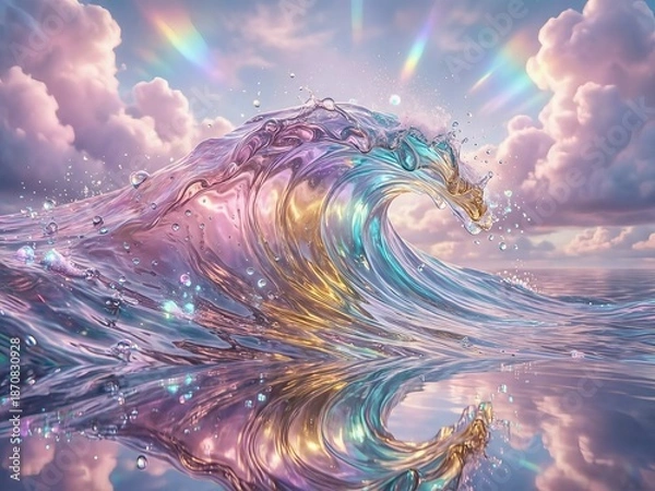 Obraz abstract fractal background