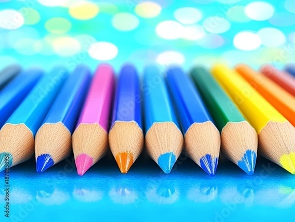 Fototapeta Selective focus. Sketching in a notebook during creative idea development