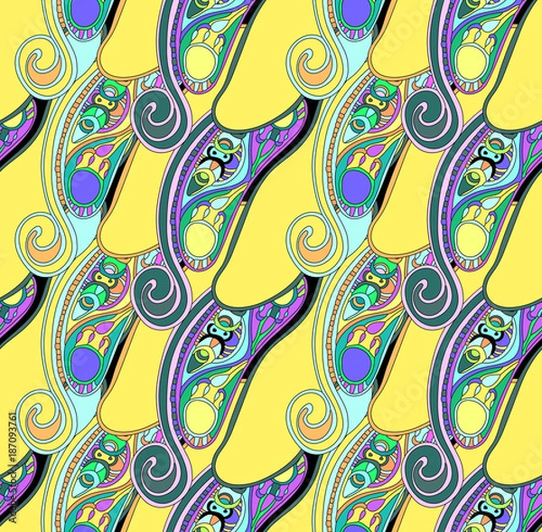 Obraz Abstract seamless ethnic pattern