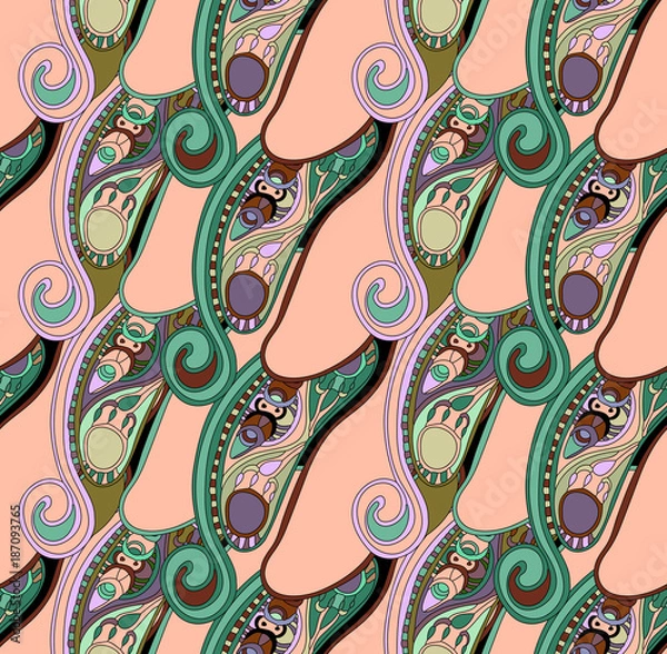 Obraz Abstract seamless ethnic pattern