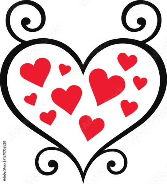 Obraz Swirling Affection