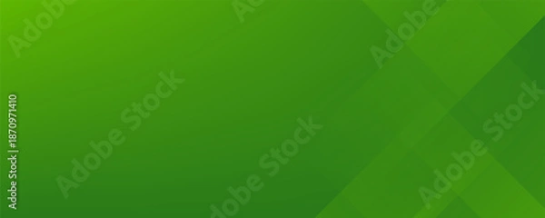 Obraz Abstract green geometric background. Eps10 vector
