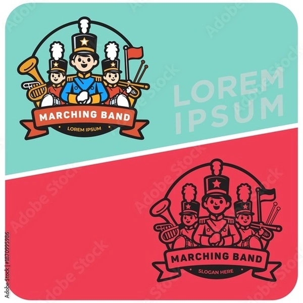 Obraz Marching Band Vector