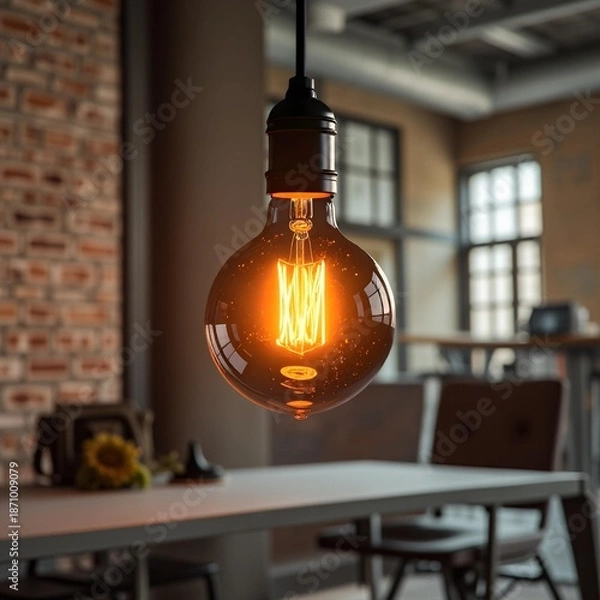 Fototapeta old lantern in the kitchen