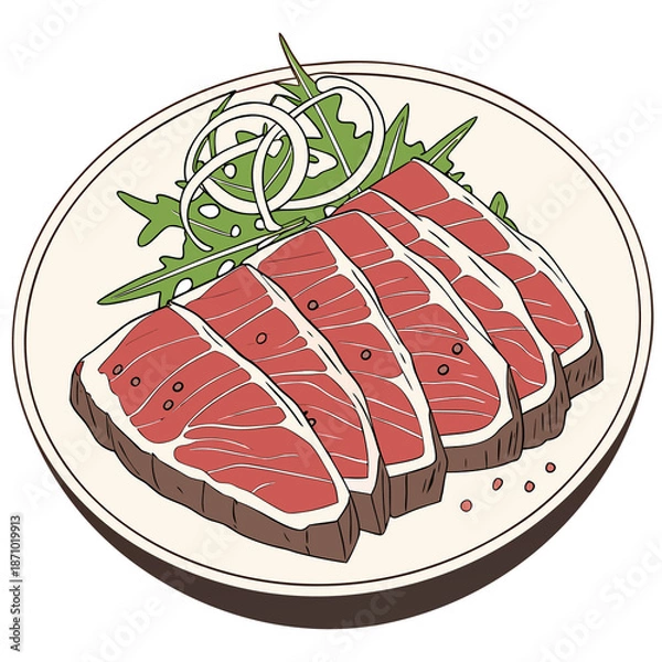 Obraz raw pork chops