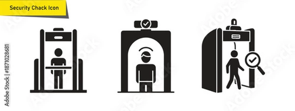 Fototapeta Security check process