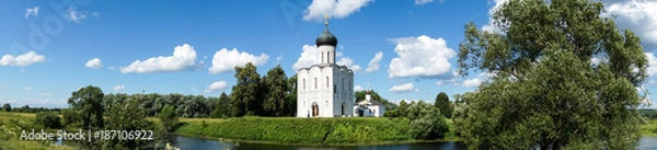 Obraz the ancient Church "Pokrova na Nerli"