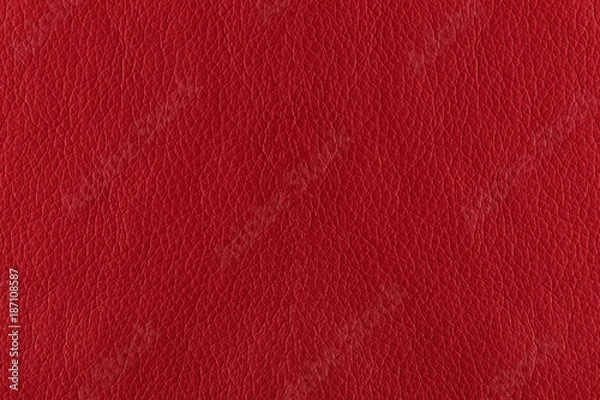 Obraz red leather texture background