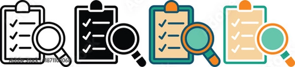 Obraz audit multiple style collection