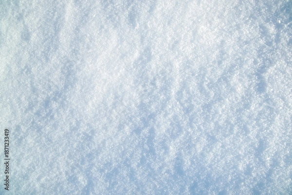 Obraz Fresh snow - texture or background.