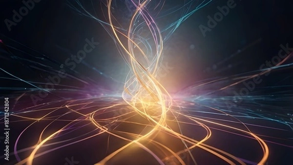 Obraz Connected Light Paths