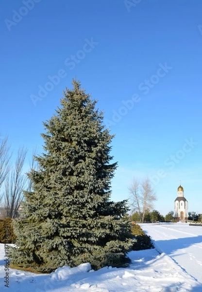Obraz Часовня на Мамаевом Кургане