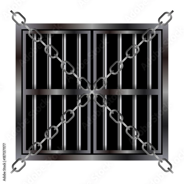 Obraz 檻と鎖