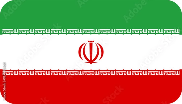 Obraz iran flag