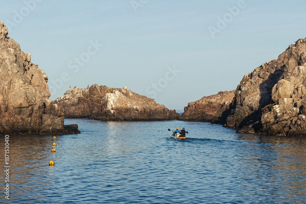 Obraz Canoa en el mar