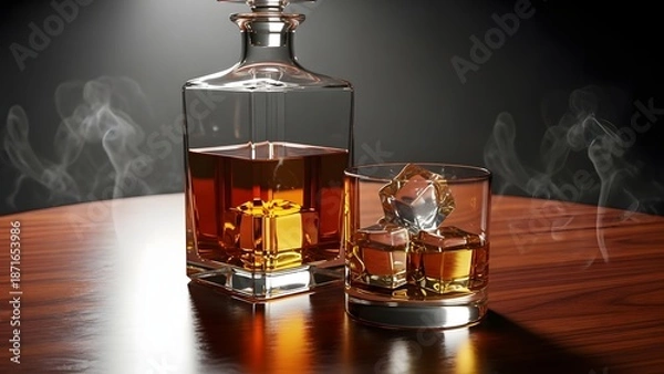 Obraz whiskey on the rocks