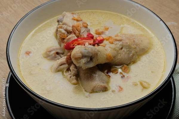 Obraz chicken and curry